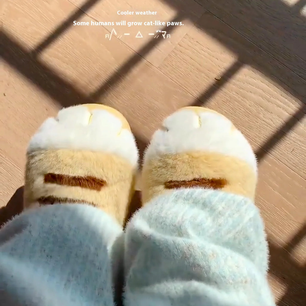 Paws & Plush Slippers